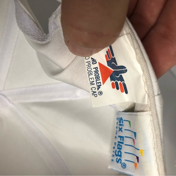 Vintage Six Flags Over Texas Amusement Park Hat Snapback - Picture 7 of 7